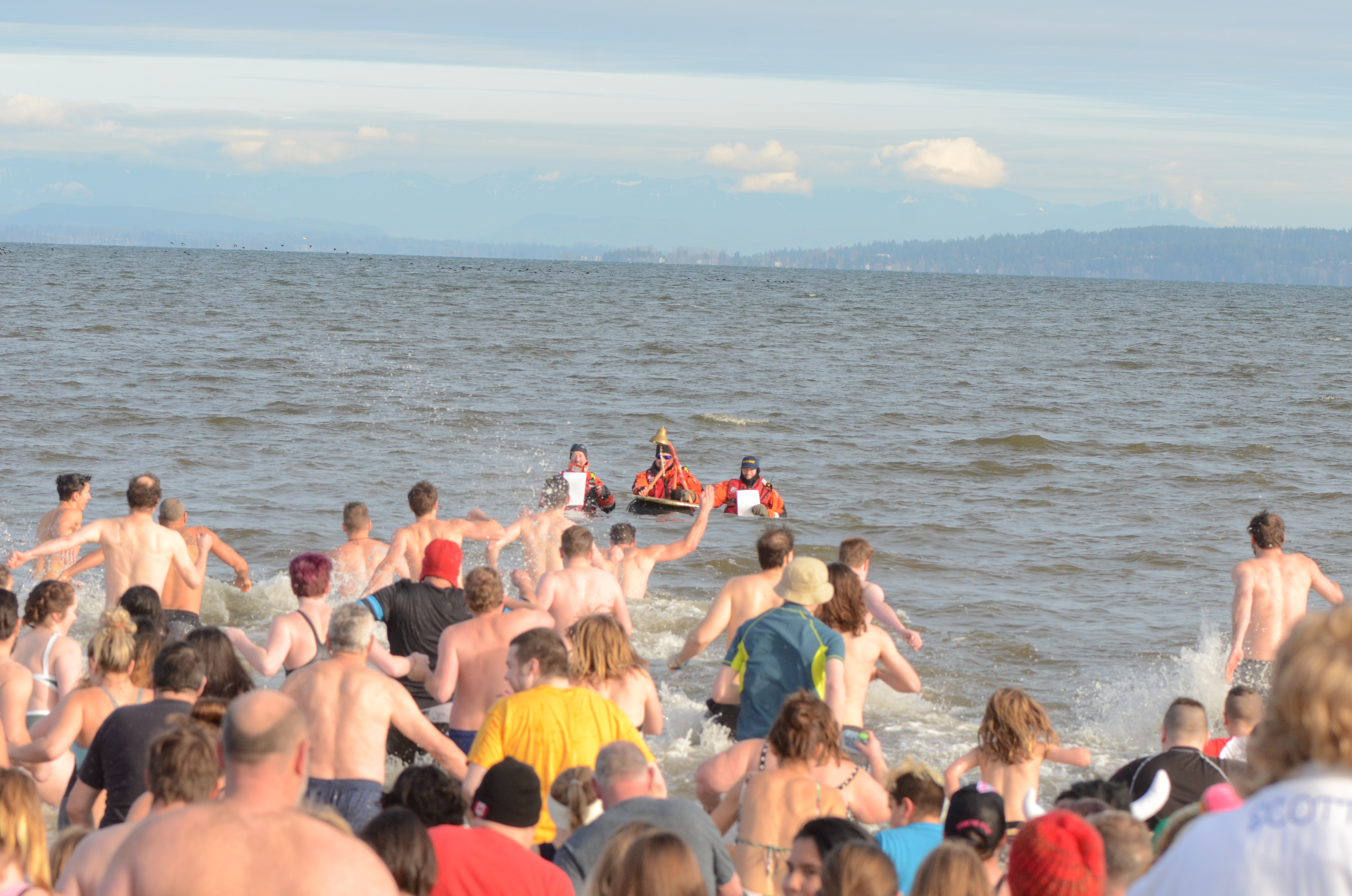 Start fresh this new year's with Fort Langley's Polar Bear Swim - Langley  Advance Times