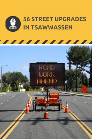 56 St in Tsawwassen Upgrades City Update Image