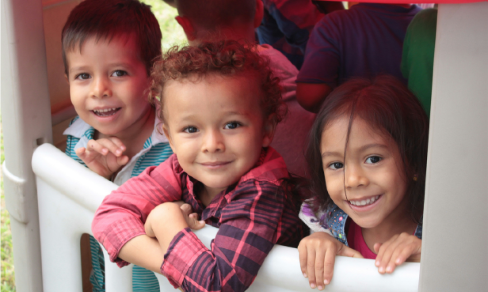 Children playing