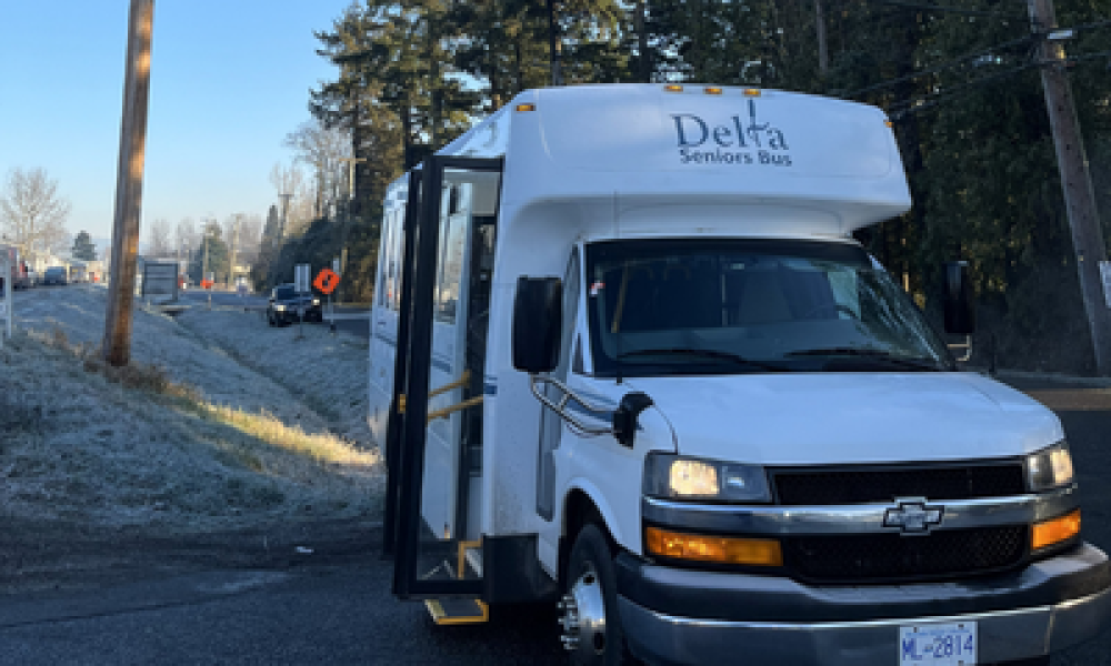 Delta Seniors Shuttle near Westham Island
