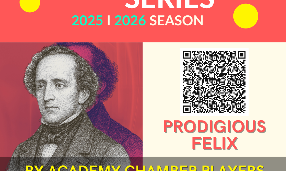 the Delta Matinee Series presents Prodigious Felix by the Academy Chamber Players