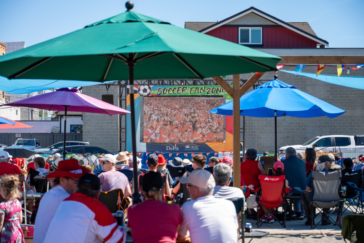 Soccer Fan Zone Ladner