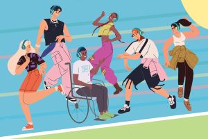 6 animated teens dance at Youthapalooza!