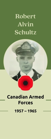 Veteran Street Banners Robert Alvin Shultz